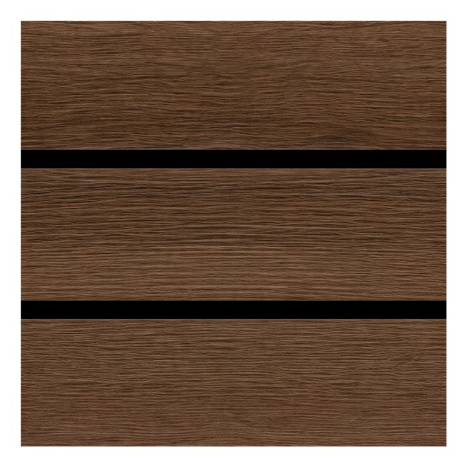 Novalit Rondkant 148mm Gevelbekleding Toffee Twinlook 600cm